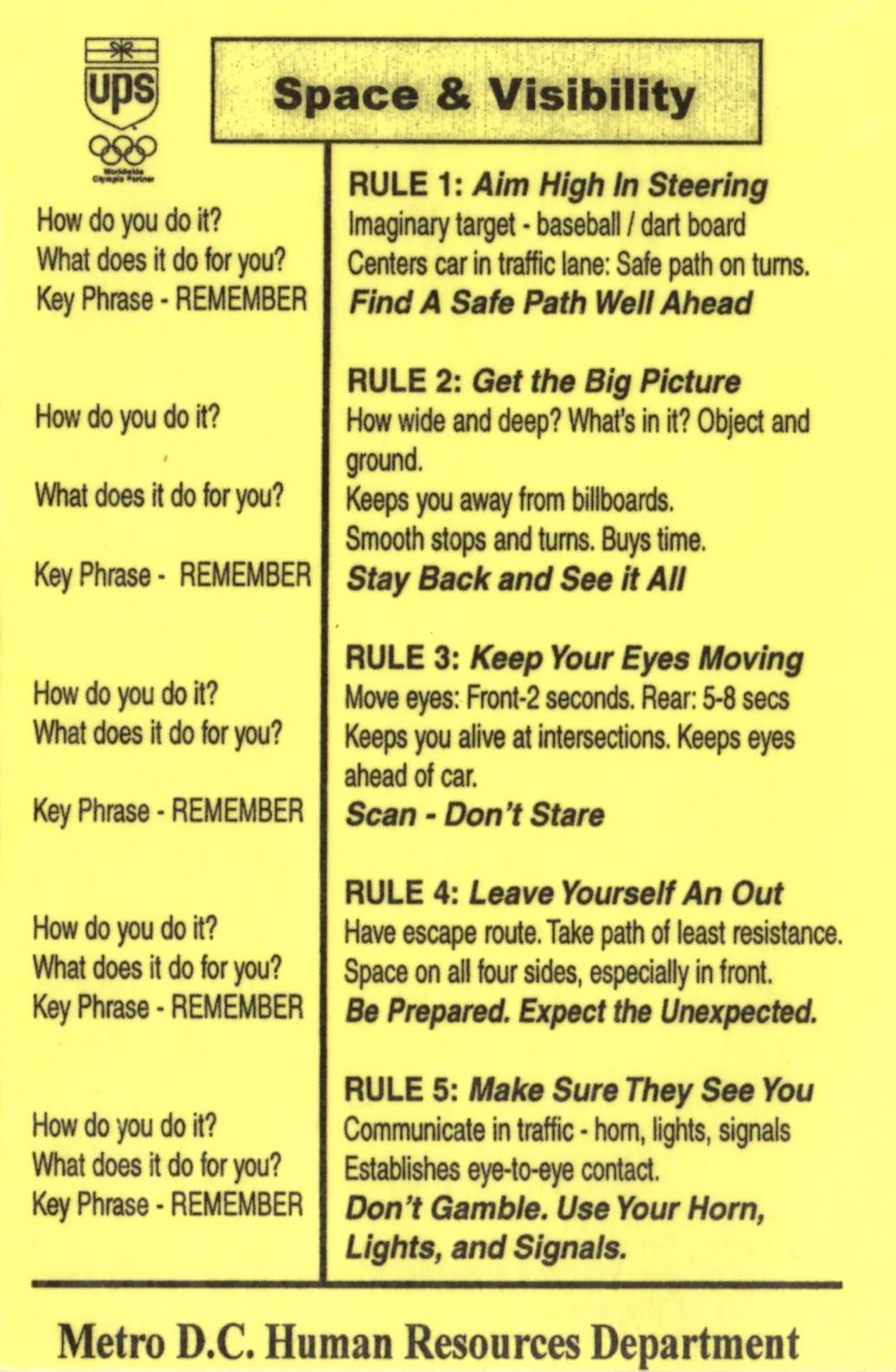 Space and Visibility